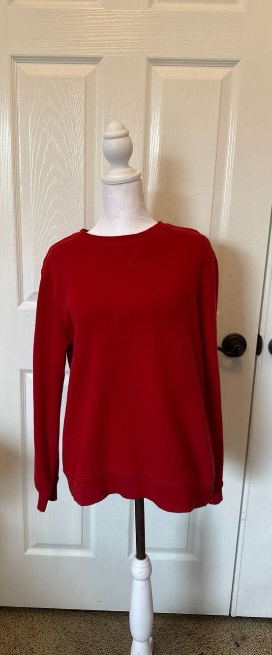 Burgundy Crewneck Sweatshirt – Cozy Casual Everyday Top